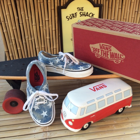 Vans Other - Vans Classic Canvas Low Top Sneakers Kids Size 12